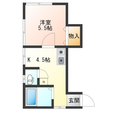 Chatsworth七日町の物件間取画像